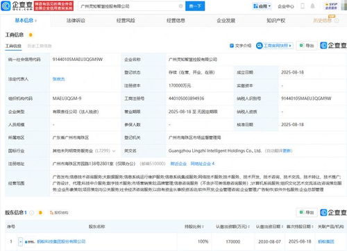 螞蟻集團(tuán)成立靈知智慧控股公司，注冊資本17億進(jìn)軍科技中介服務(wù)